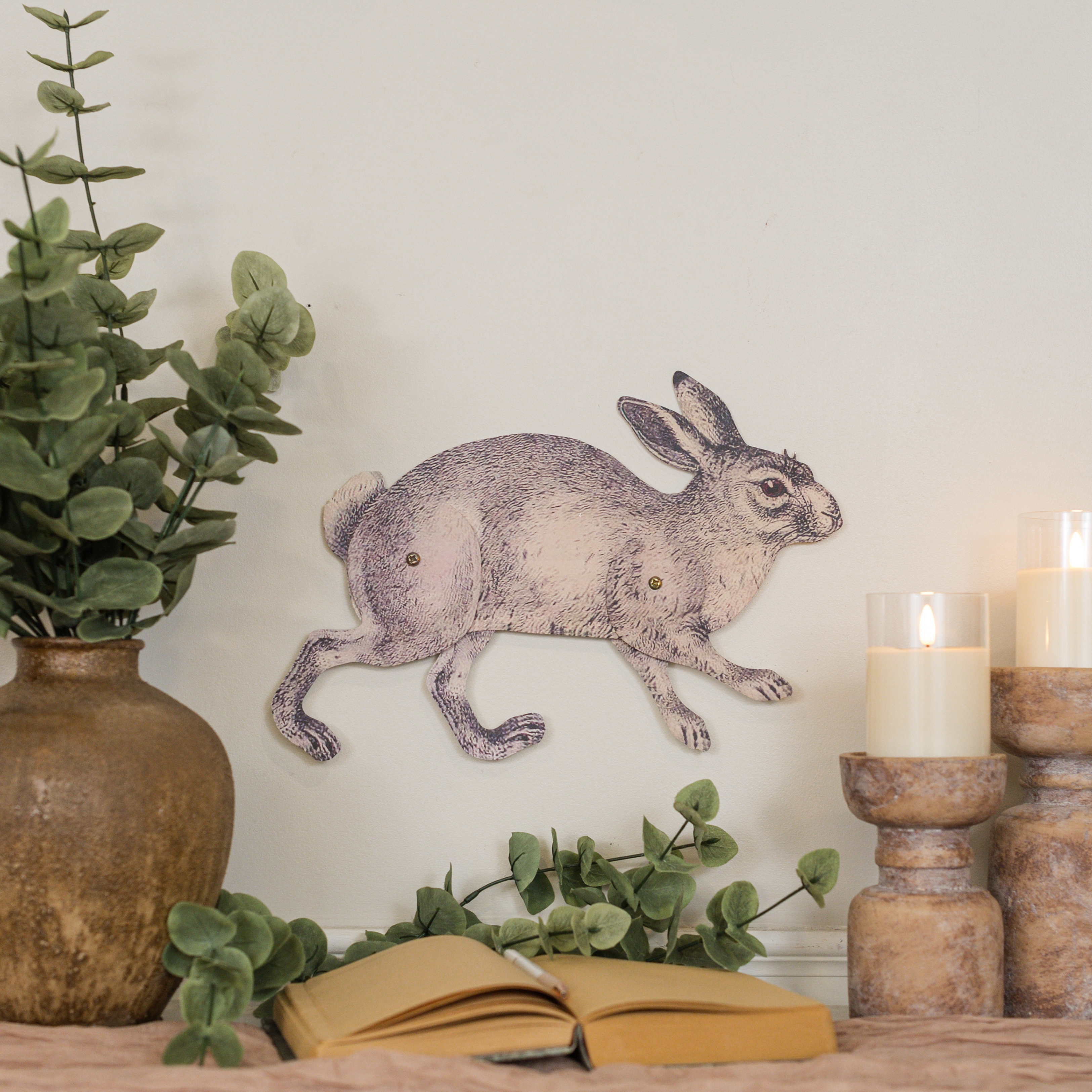 POSEABLE METAL BUNNY - Ragon House