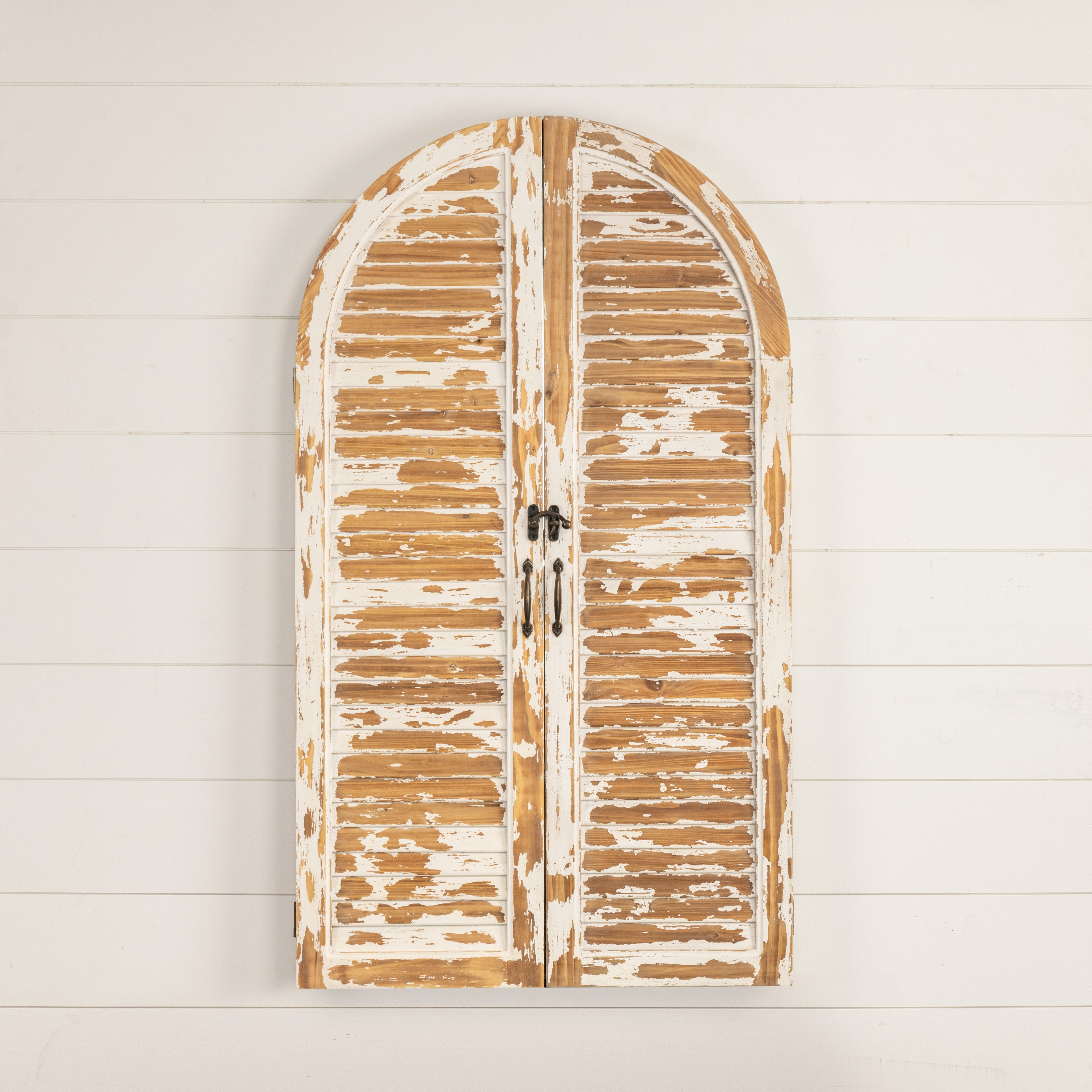 ARCHED SHUTTER MIRROR
