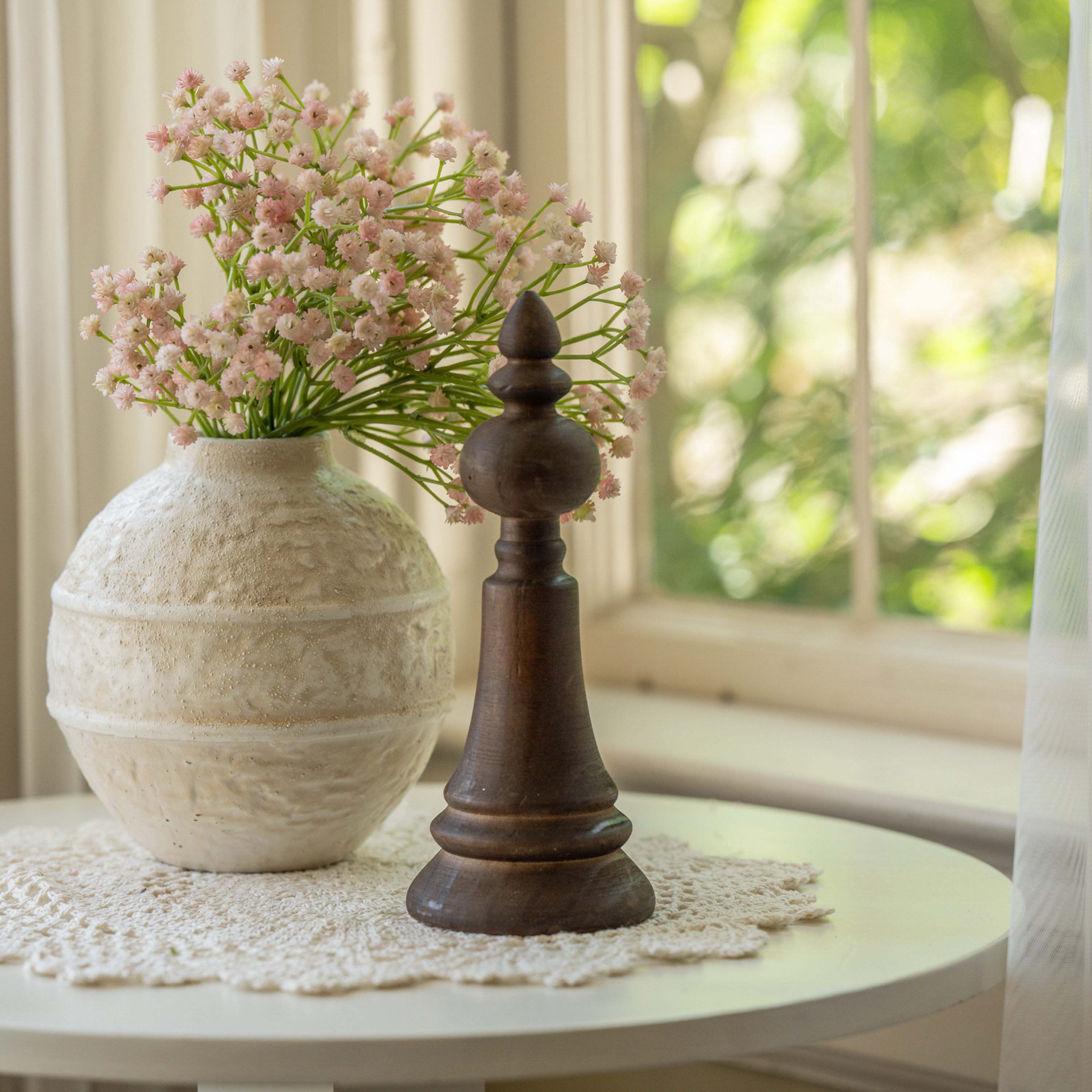 9.25" WOODEN FINIAL