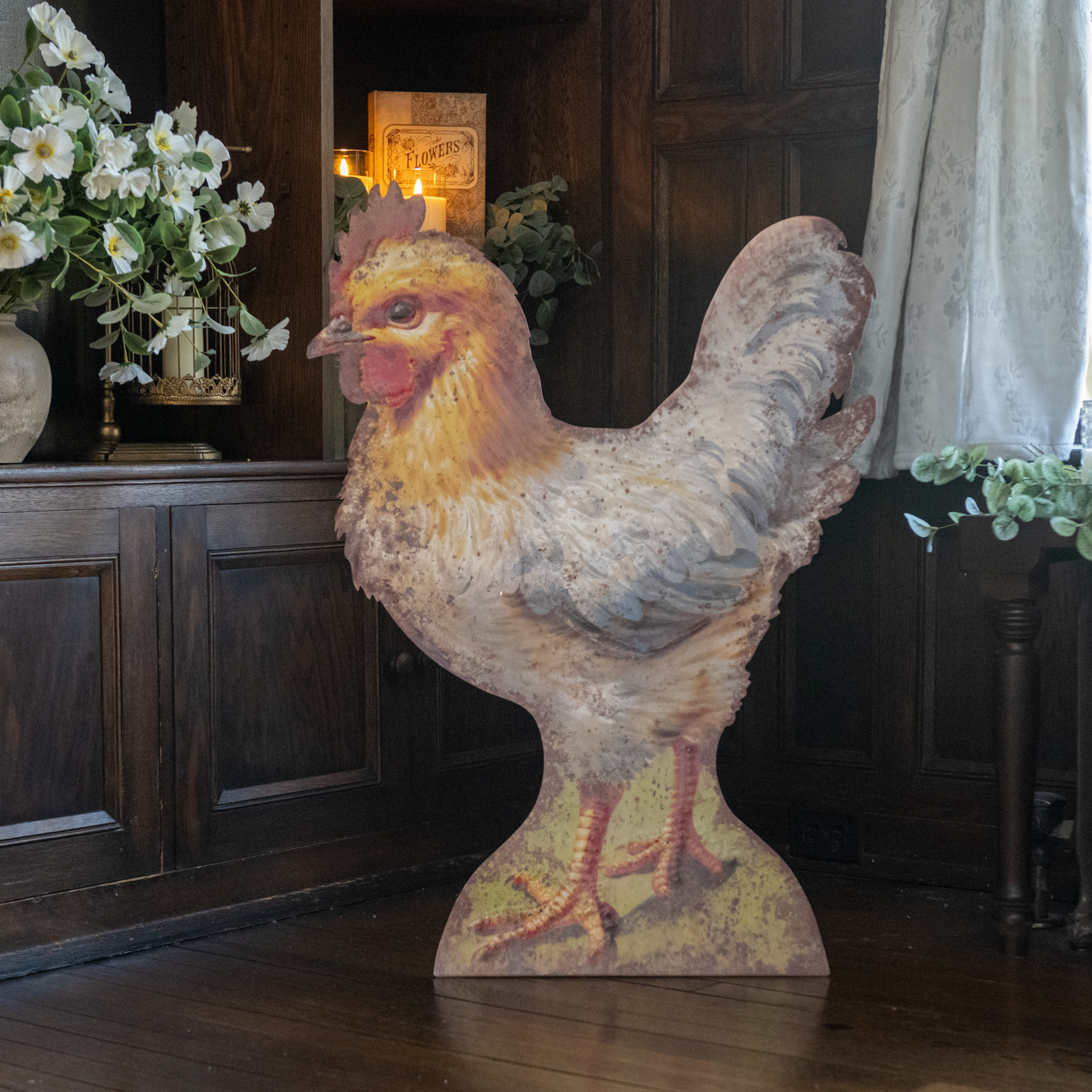 36" STANDING SPRING ROOSTER