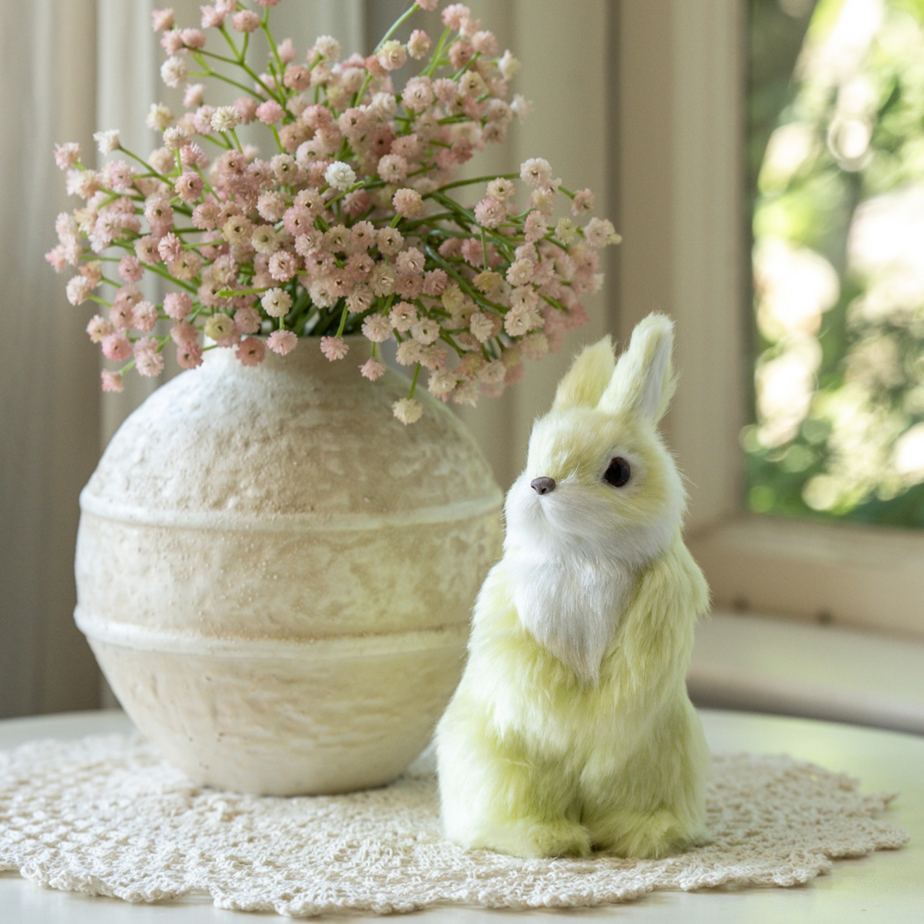 PASTEL GREEN BUNNY