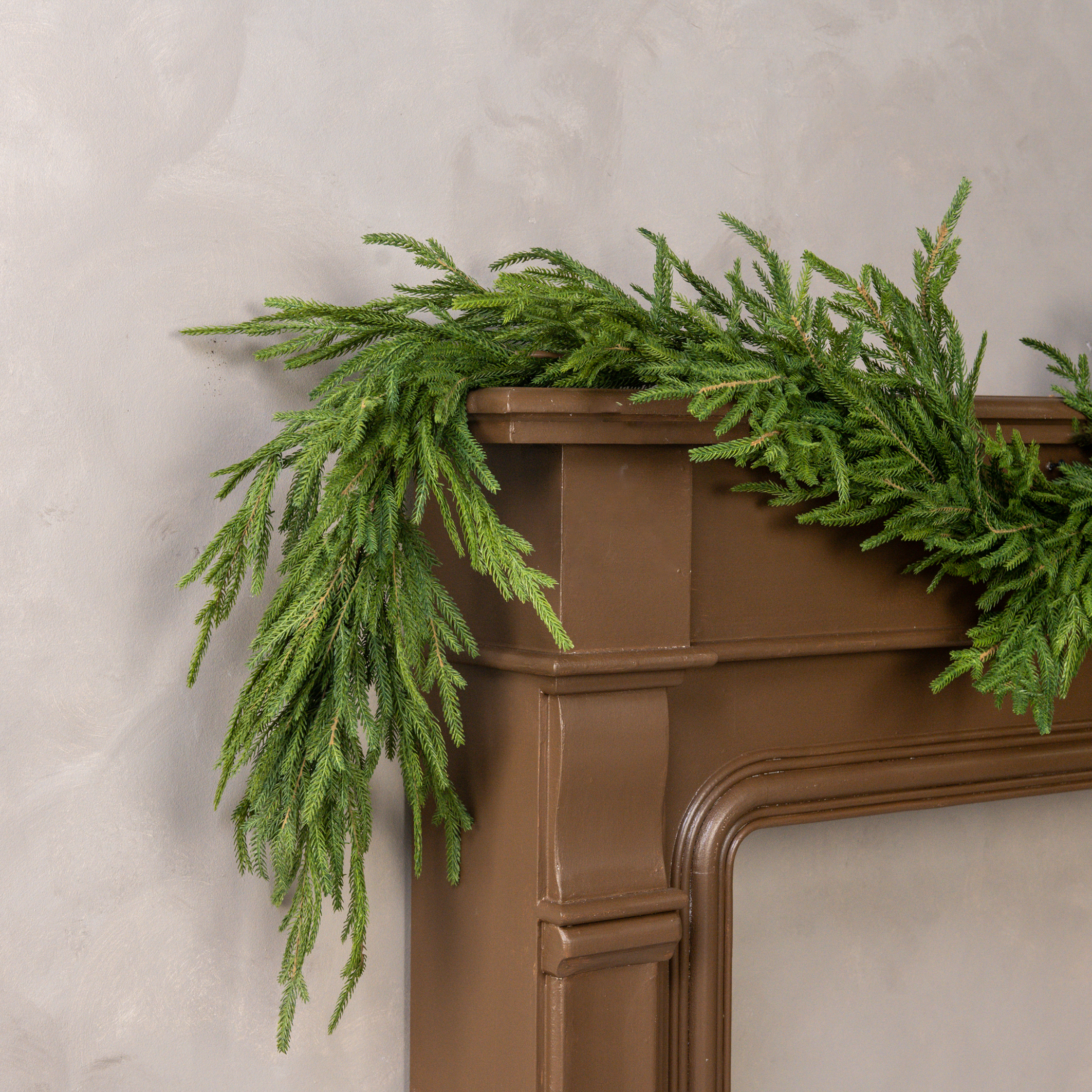 6' SOFT TOUCH NORFOLK PINE GARLAND
