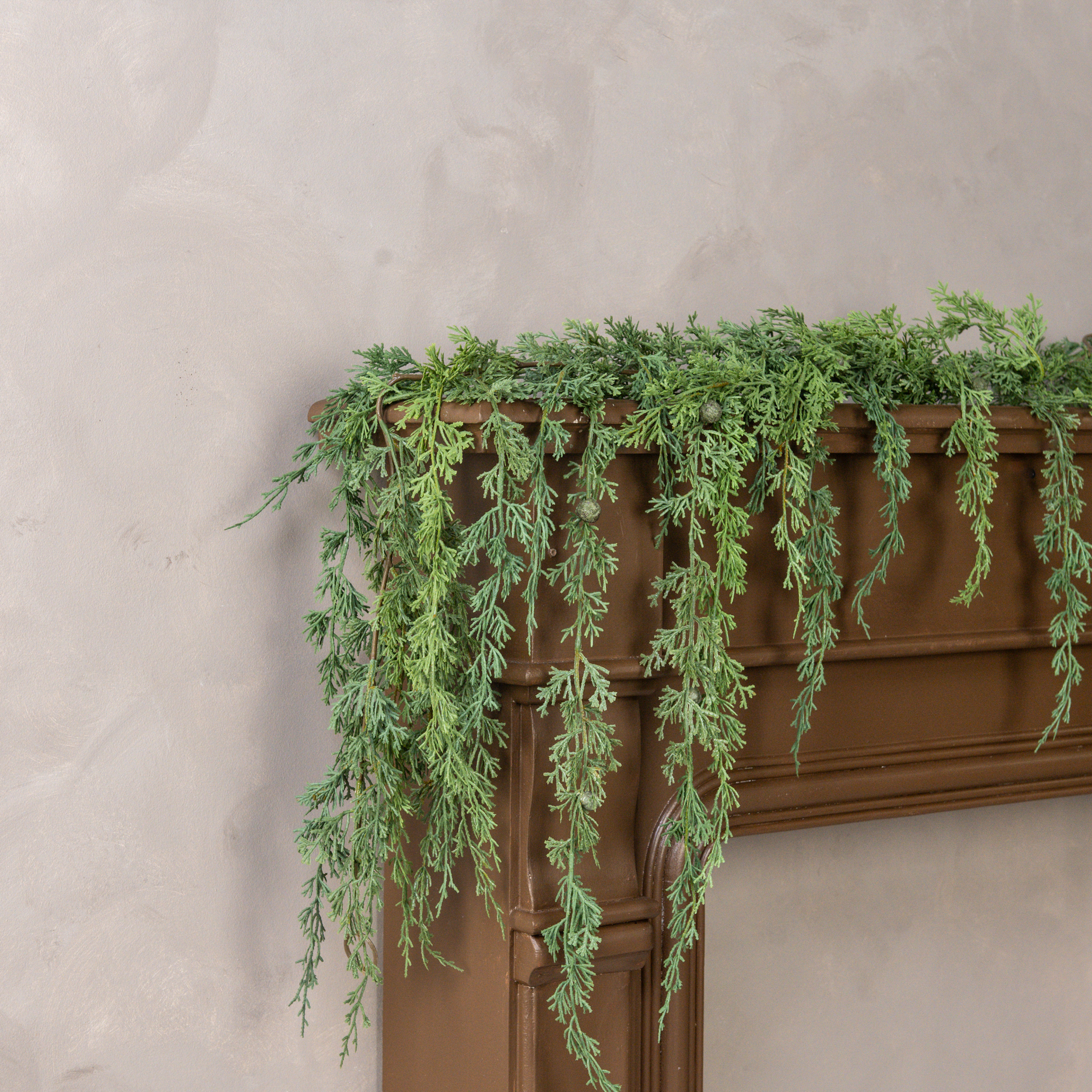 5.75' SOFT TOUCH WEEPING CEDAR GARLAND