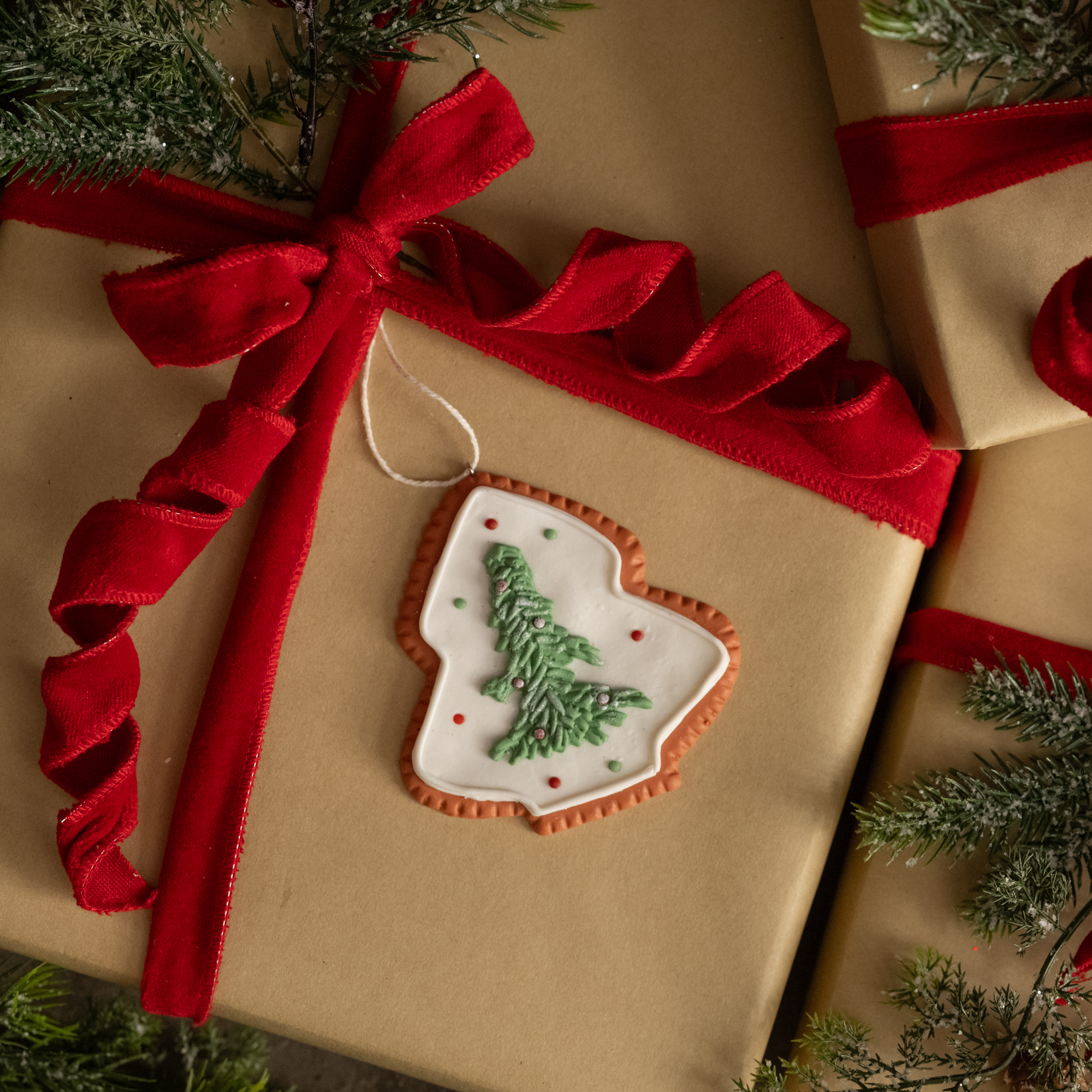 TREE CUTOUT COOKIE ORNAMENT