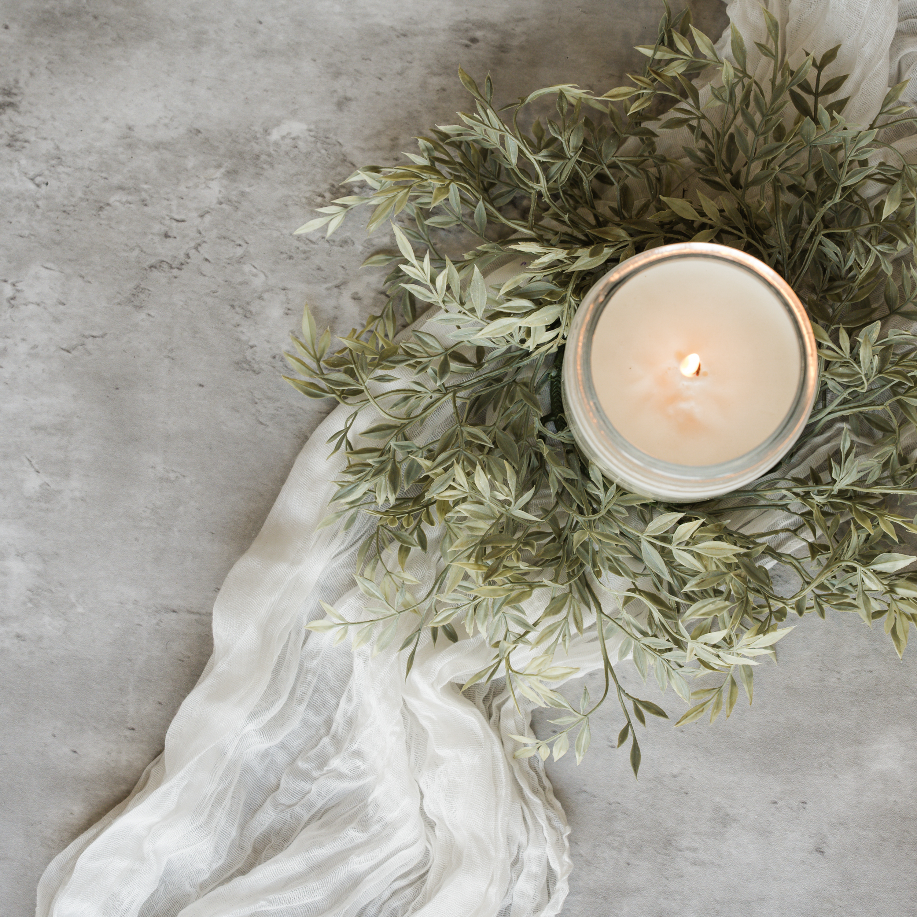 12" MINI FICUS CANDLE RING