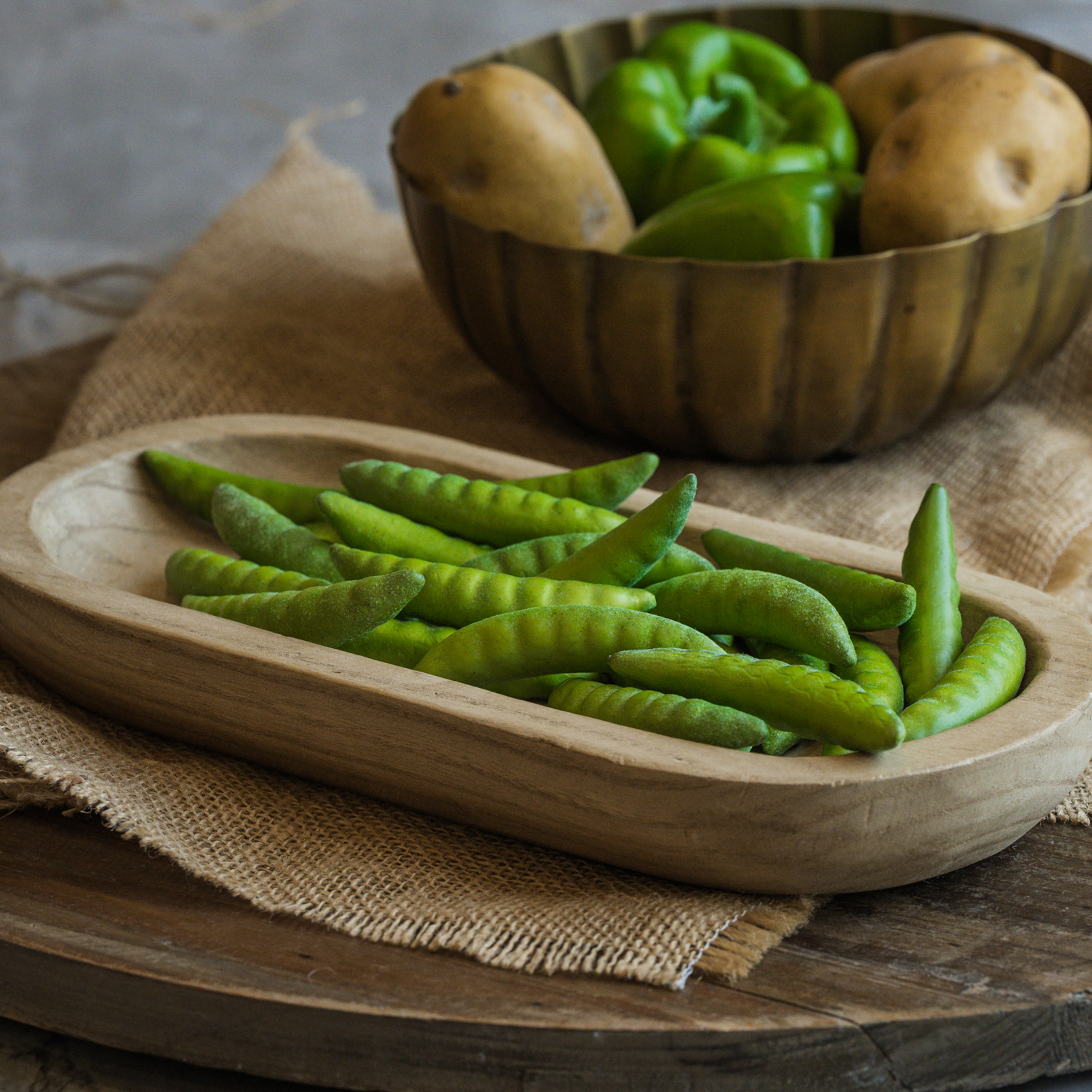 BAGGED PEA PODS