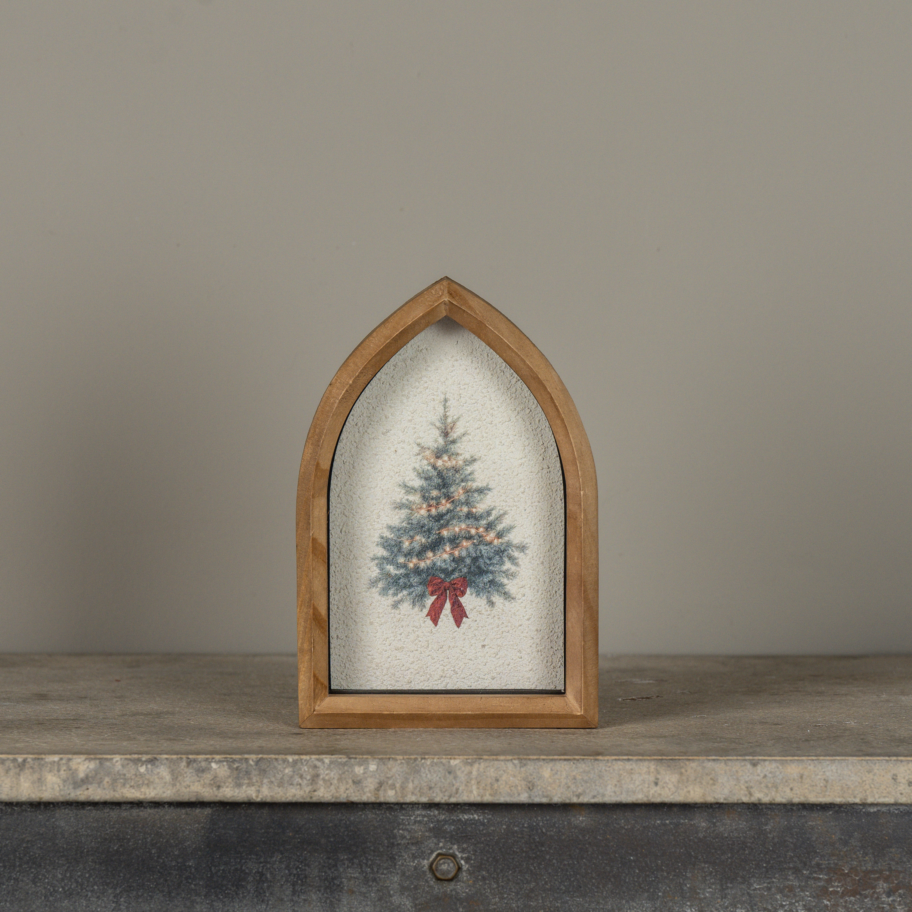 8"  LIGHTED TREE FRAMED TABLETOP SIGN