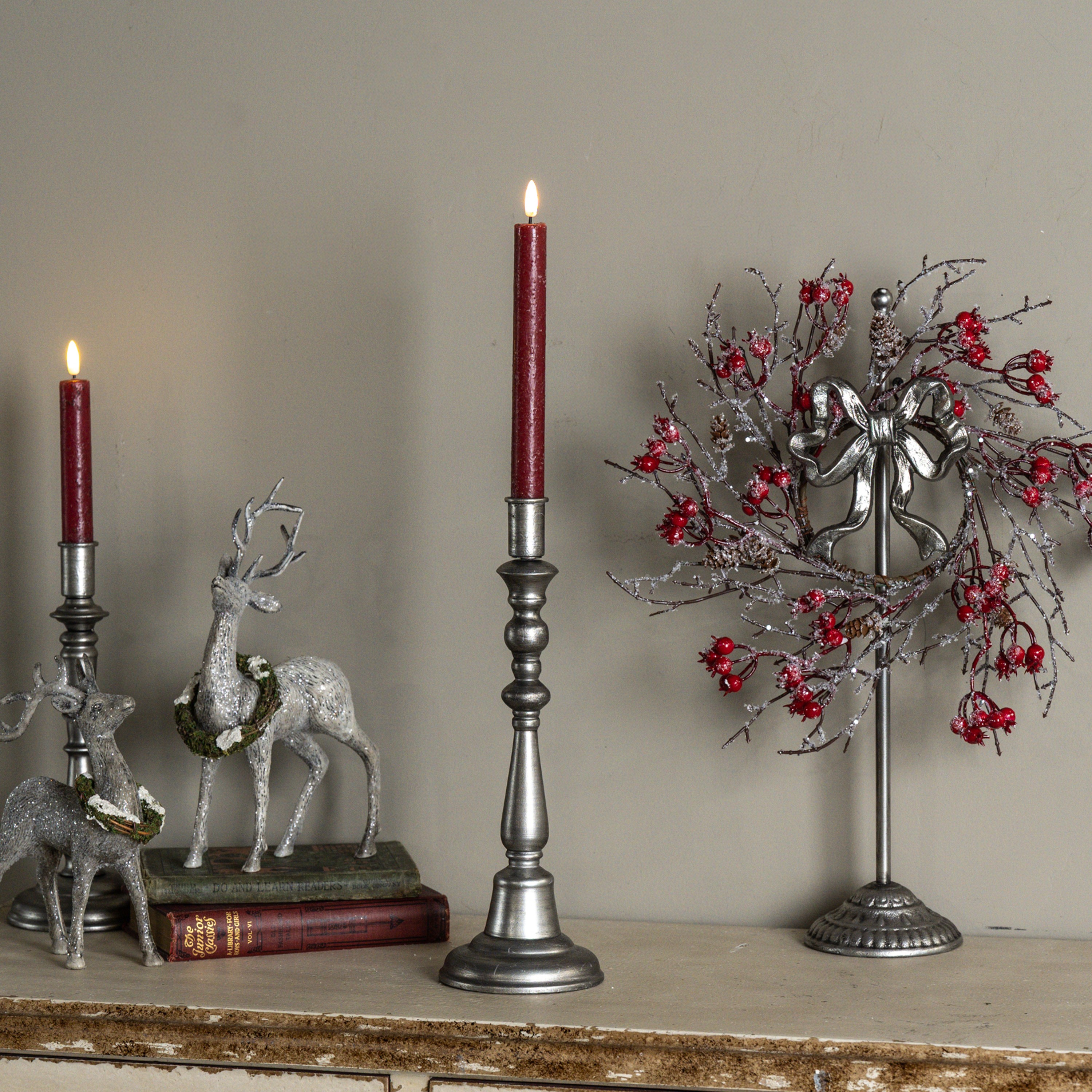 12.75" VENICE TAPER CANDLE HOLDER