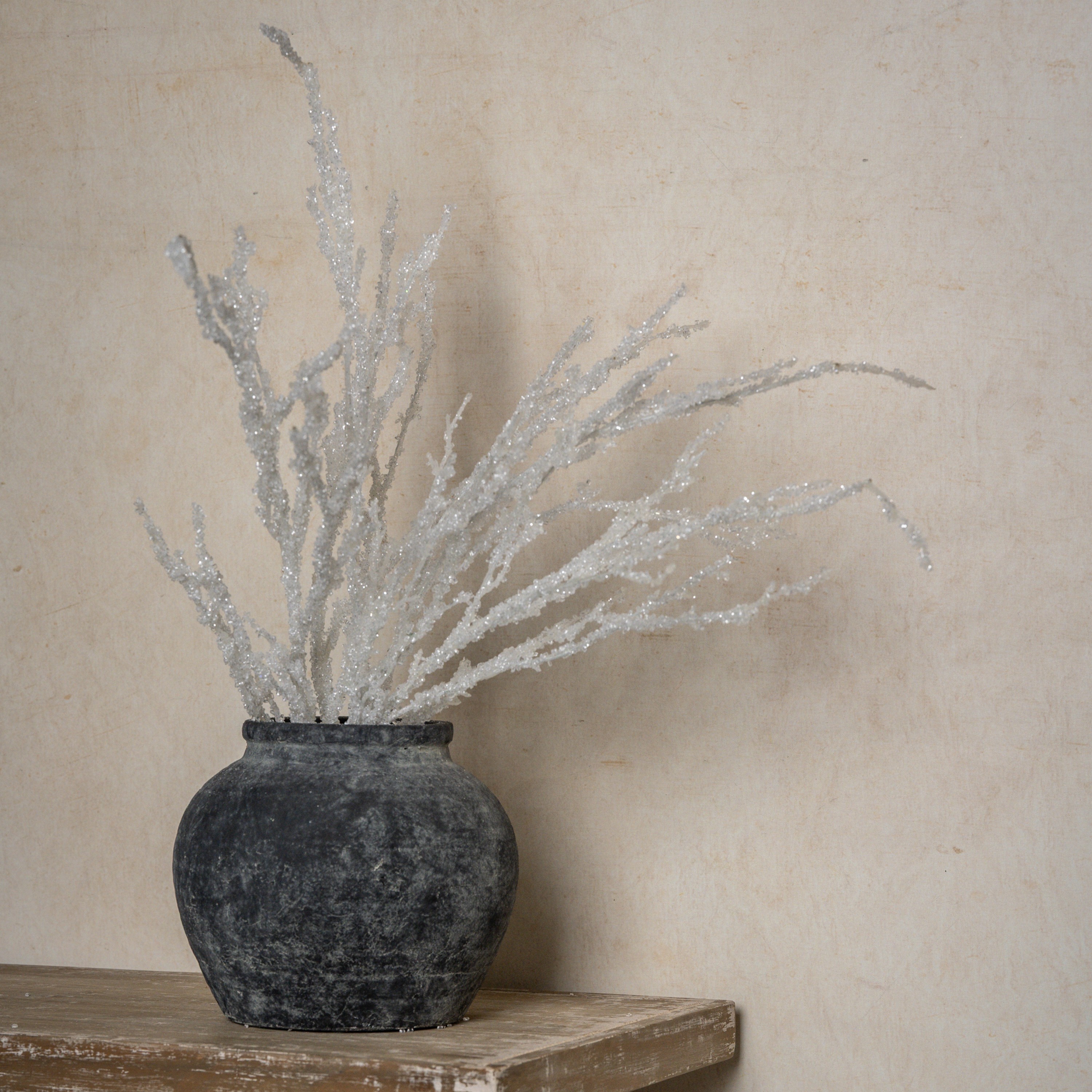 39" ICY TWIG SPRAY