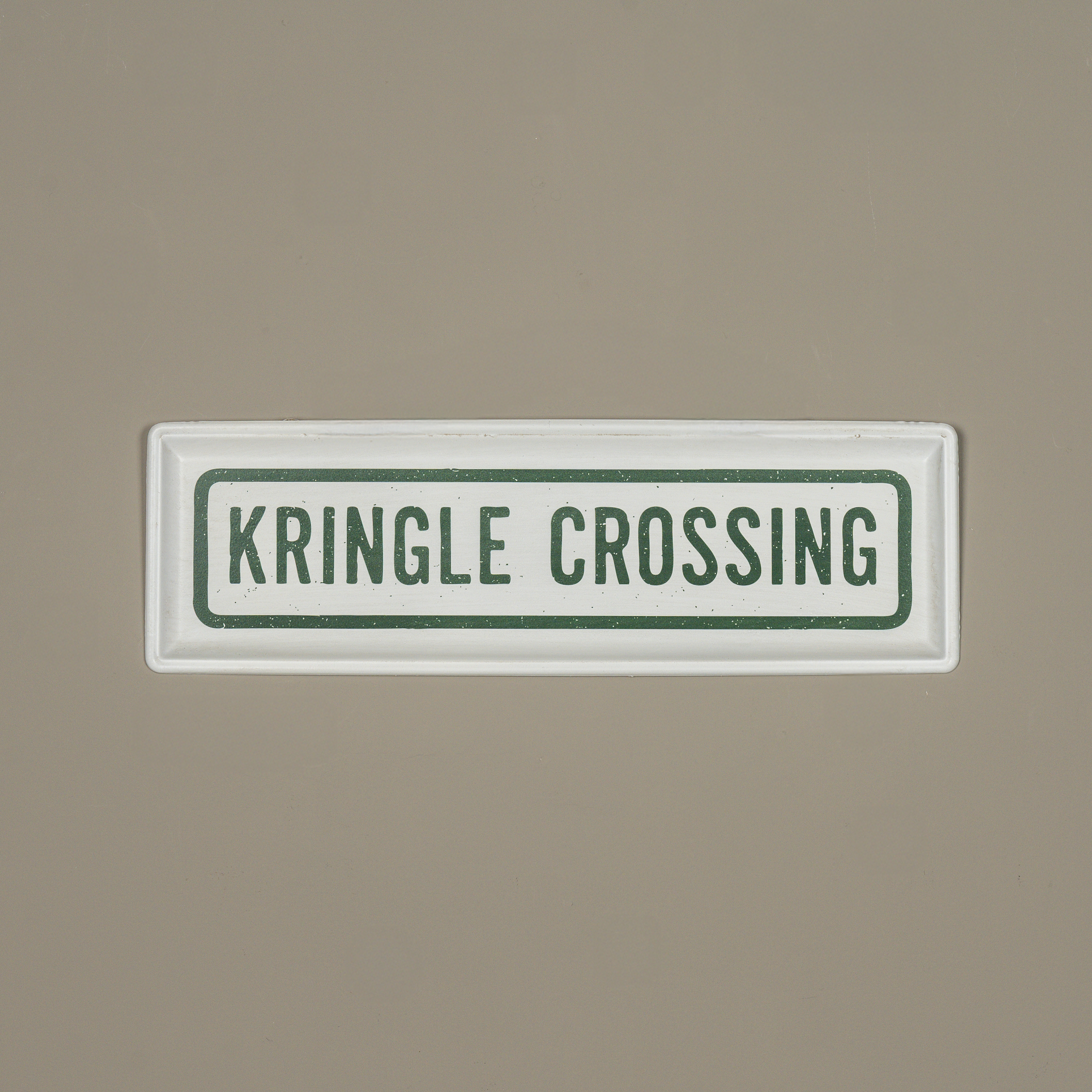 20" KRINGLE CROSSING SIGN