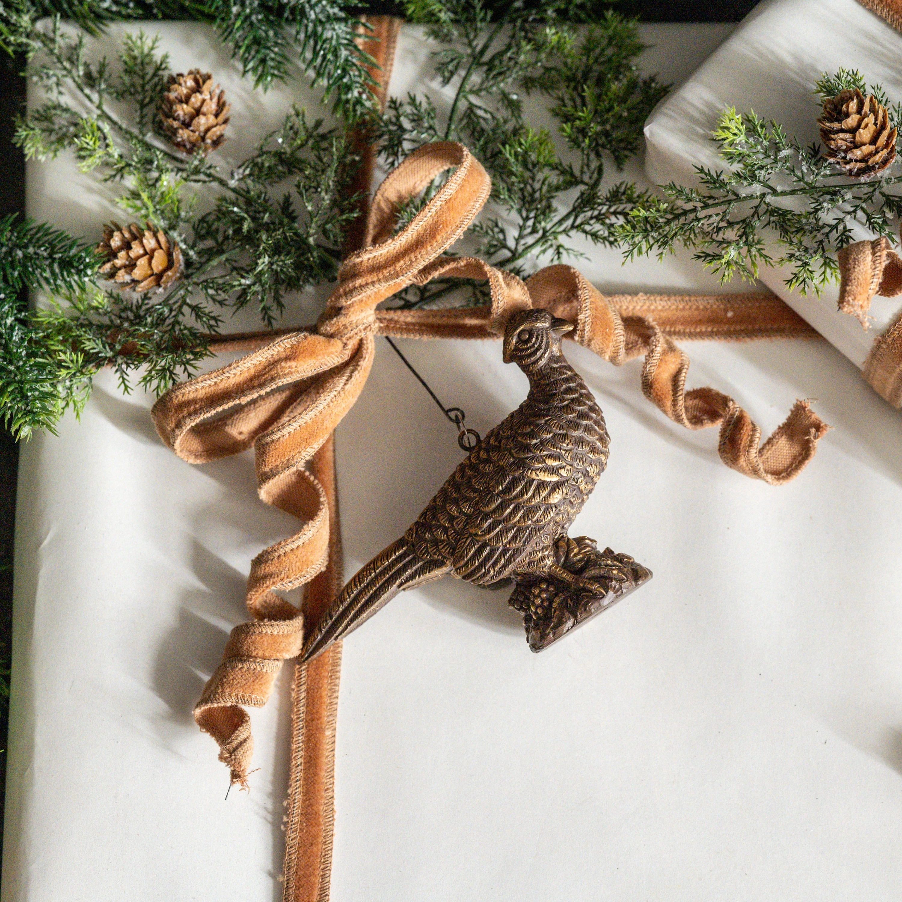 PHEASANT ORNAMENT