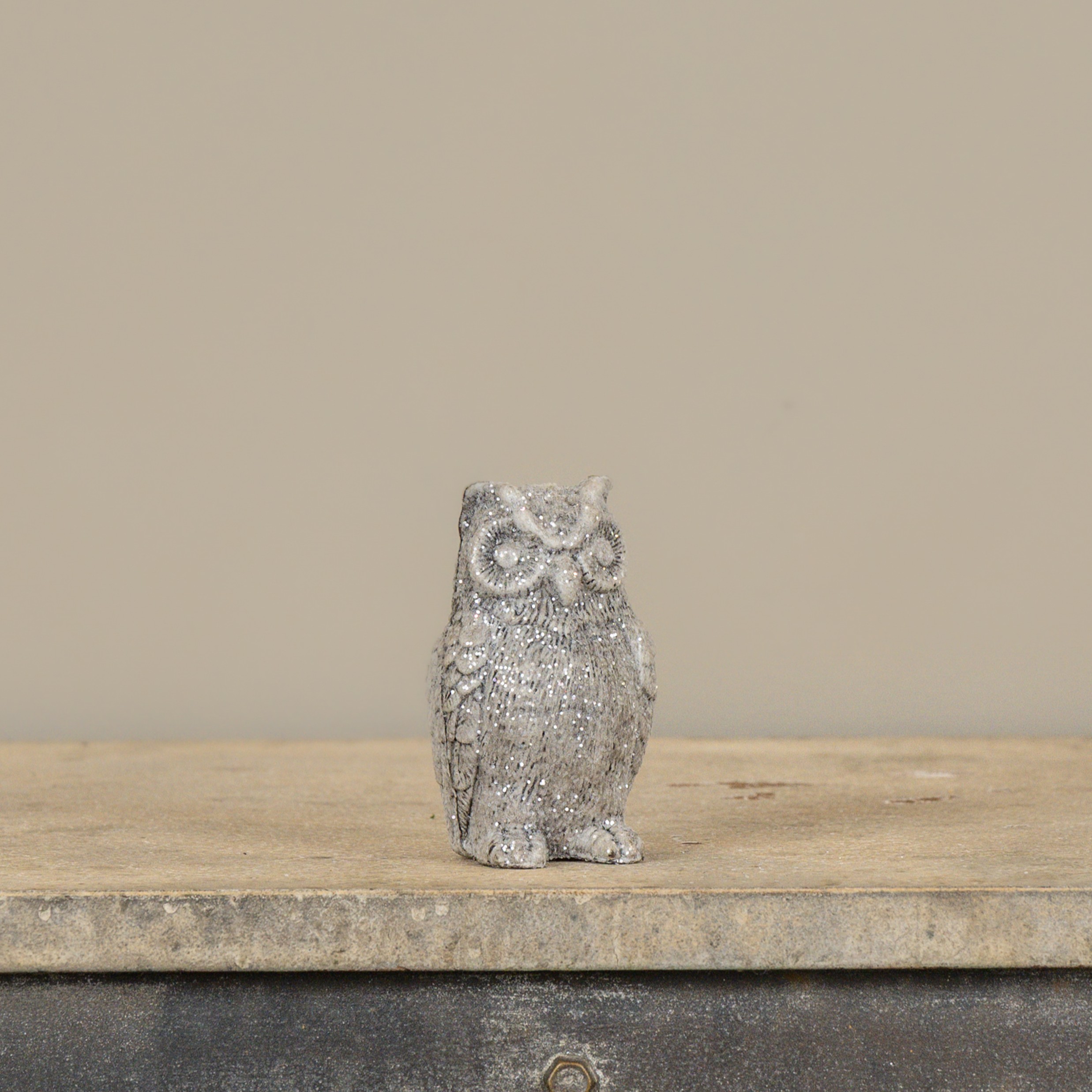 GLITTERY SMALL OWL