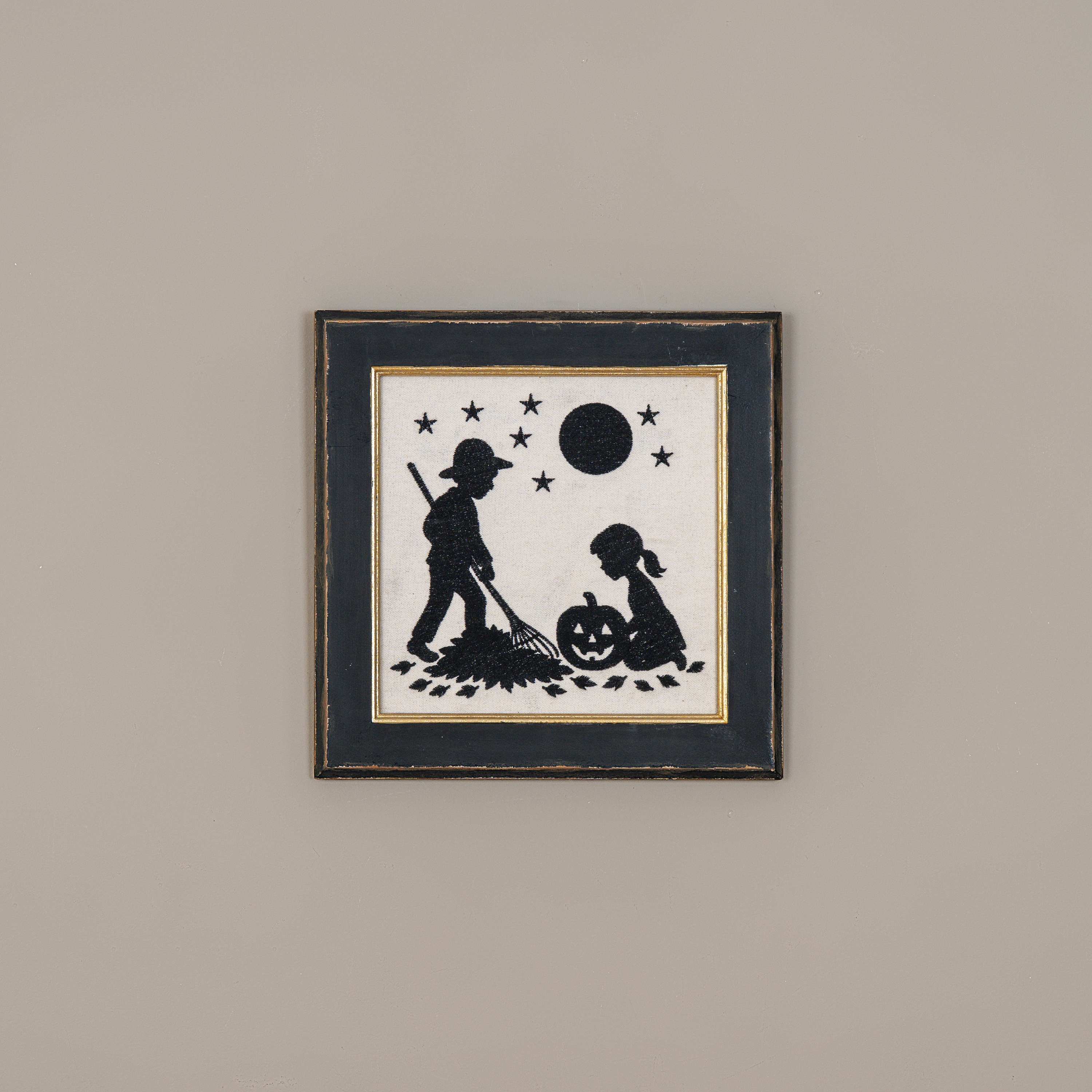 12" AUTUMN NIGHTS EMBROIDERED SIGN