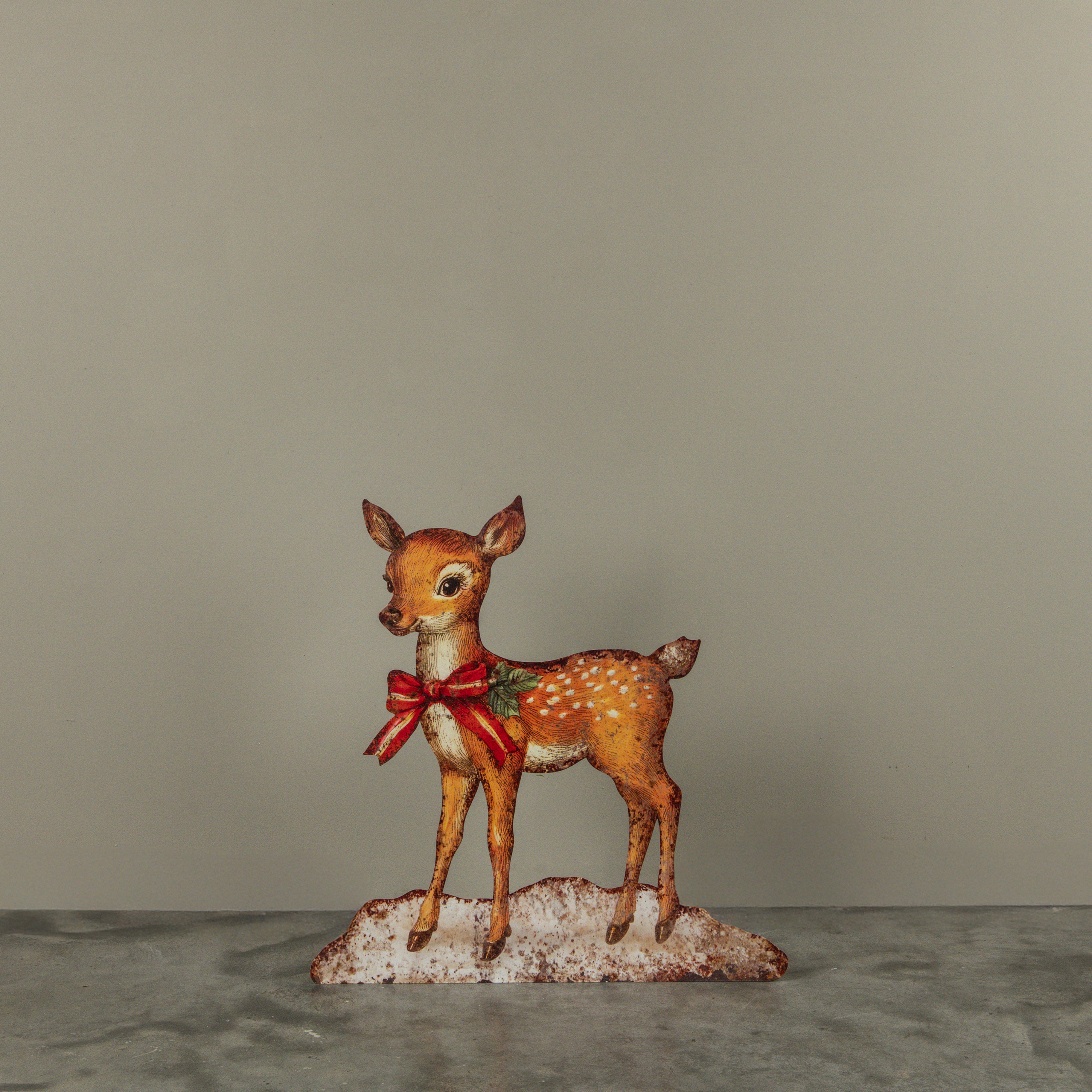 24" HOLLY THE REINDEER METAL DUMMY BOARD