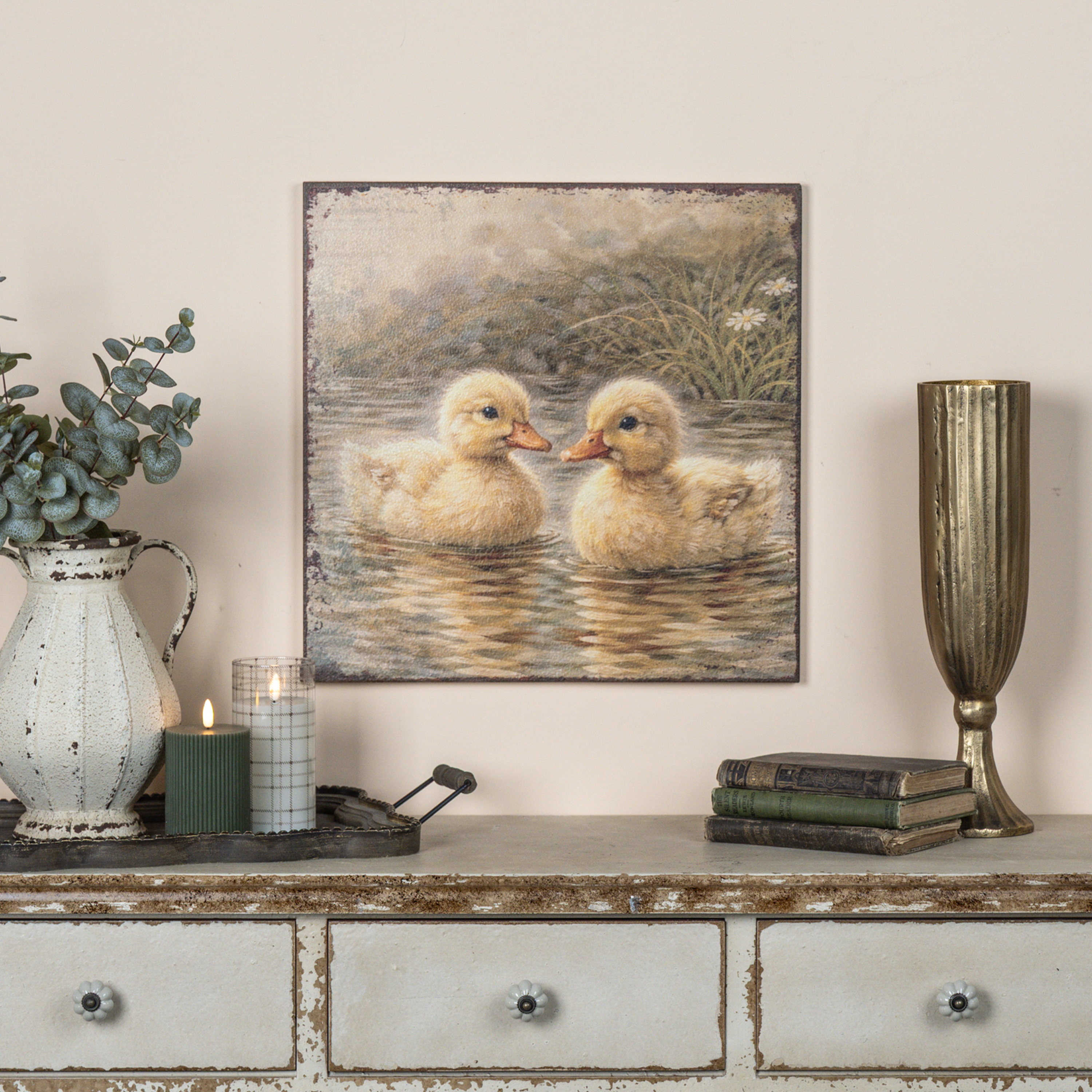 18" DUCK SIBLINGS PRINT