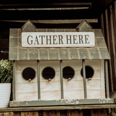 GATHER HERE BIRDHOUSE - Ragon House