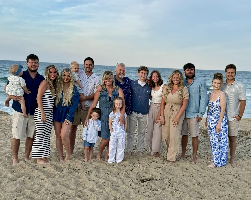 Carrie Ragon Donley and family