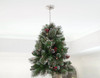 Classic Green Christmas Tree Chandelier