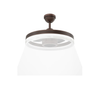 Sky Fan & Turbo Heater 4 blades Espresso Bronze finish