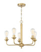 Bridgestone - Five Light Chandelier in Transitional Style - 22.75 inches wide by 18.5 inches high