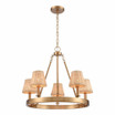 Rydell - 24.5 Inch Wide 5-Light Chandelier In Transitional Style