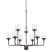 Colton - Nine Light Chandelier