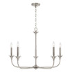 Presley - 5 Light Chandelier In Contemporary Style-23 Inches Tall and 31 Inches Wide