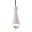 Radiance - 1 Light Erlen Pendant with Cord In Modern Style-10.5 Inches Tall and 4.75 Inches Wide