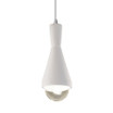 Radiance - 1 Light Erlen Pendant with Cord In Modern Style-10.5 Inches Tall and 4.75 Inches Wide