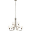 Valserrano - 9 light 2-Tier Chandelier - 29.5 inches tall by 31.75 inches wide