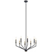 Armand - 8 Light Medium Chandelier In Contemporary Style-20.25 Inches Tall and 26.25 Inches Wide