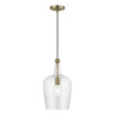 Avery - 1 Light Pendant In Transitional Style-22 Inches Tall and 9.25 Inches Wide