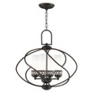 Westfield - 4 Light Chandelier in Contemporary Style - 22 Inches wide by 21.25 Inches high