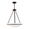 Newburgh - 3 Light Pendant In Transitional Style-22 Inches Tall and 20 Inches Wide