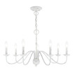 Windsor - 7 Light Chandelier in Traditional Style - 28 Inches wide by 15.5 Inches high