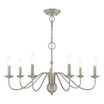 Windsor - 7 Light Chandelier in Traditional Style - 28 Inches wide by 15.5 Inches high