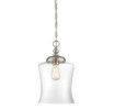 1 Light Pendant In Mid-Century Modern Style-16.5 Inches Tall and 9.75 Inches Wide