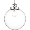 Penn - Pendants Light - 1 Light - Globe Shade in Farmhouse style - 9.75 Inches wide by 12.75 Inches high