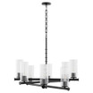 Juniper - 8 Light Chandelier-27 Inches Tall and 32 Inches Wide