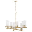 Juniper - 8 Light Chandelier-27 Inches Tall and 32 Inches Wide