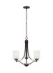 Sea Gull Lighting-Elmwood Park-20.5 Inch 3 Light Chandelier