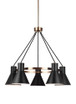 Sea Gull Lighting-Towner-60W Five Light Chandelier