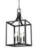 Sea Gull Lighting-Labette-4 Light Large Hall Foyer in Traditional Style-14 Inch wide by 27.25 Inch high