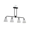 4 Light Chandelier Linear Wynridge 4 Light Chandelier Linear Wynridge