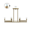 6 Light Chandelier Hand Painted Tallant 6 Light Chandelier Hand Painted Tallant