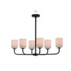 6 Light Chandelier Linear Parkmont