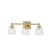 3 Light Vanity Montford Square 3 Light Vanity Montford Square