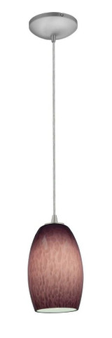 Chianti-One Light Cone Pendant (Cord Hung)-5 Inches Wide by 11 Inches Tall