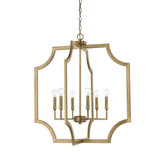 6 Light Foyer - in Transitional style - 27.75 high by 30.5 wide