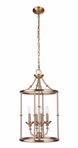 Marlowe - Four Light Foyer - 15 inches wide by 27.4 inches high